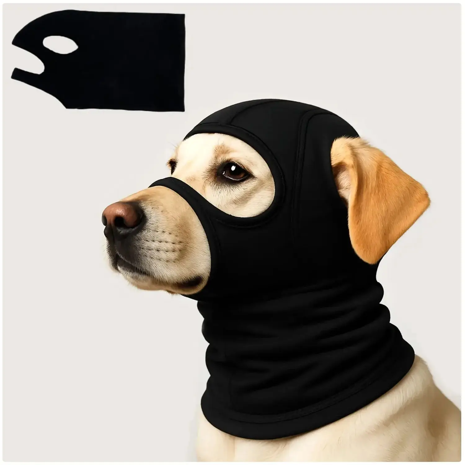 Neue Hundegesichtsmaske, Kopfbedeckung, Kopfbedeckung, Dekoration, mehrere Größen zur Auswahl, Freizeit, minimalistisch, warm, Heimtierbedarf