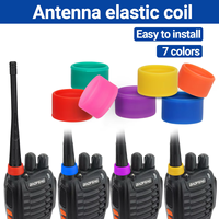 Antenna Specific Lightweight Tension Coil compatible with Baofeng  BF-888s UV-5R F22 BF-T20 UV-5RH UV-21PRO AR-152 with 7 colors