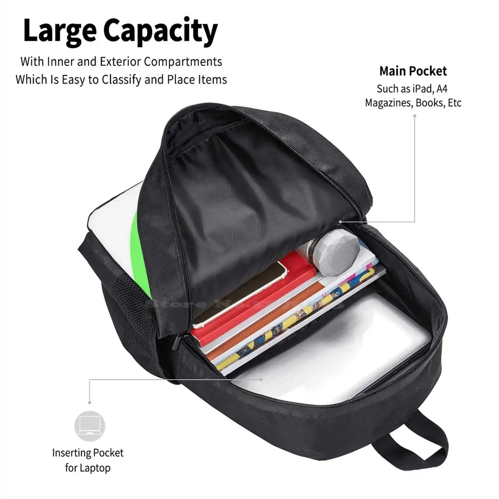 Protogen Лидер продаж, школьный рюкзак, модные сумки, зеленый протоген, милый протоген, желтый протоген, киборг