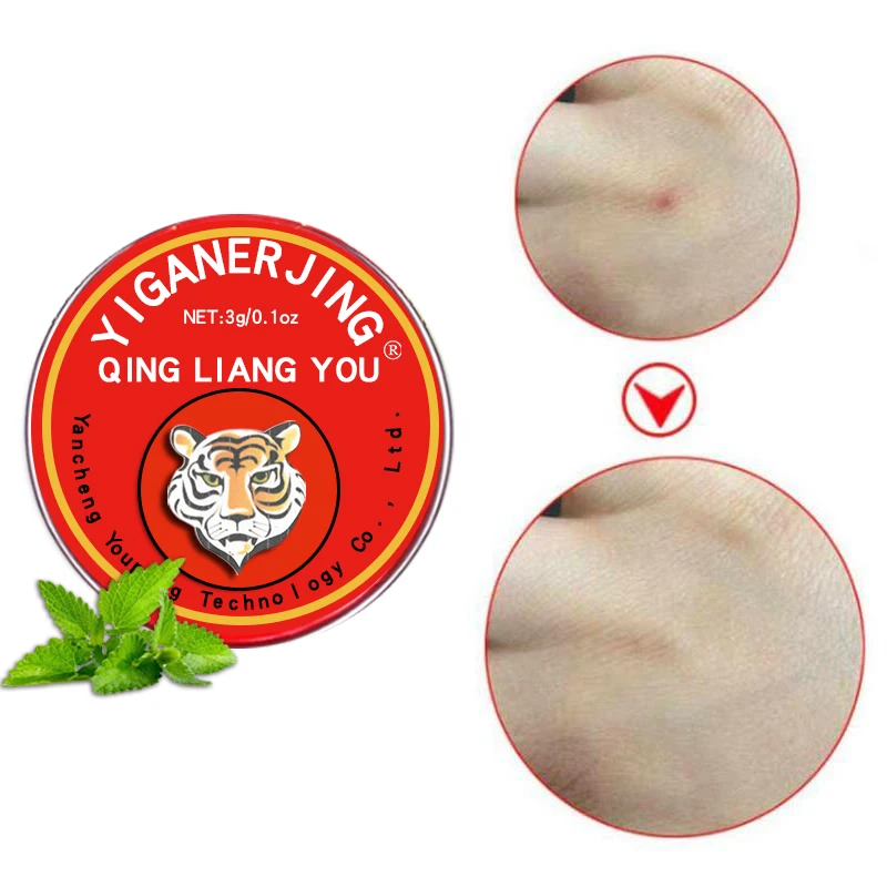 60/90/120 sztuk YIGANERJING balsam tygrysi olejek chłodzący Qingliangyou naturalny balsam letni zapach orzeźwiający olejek