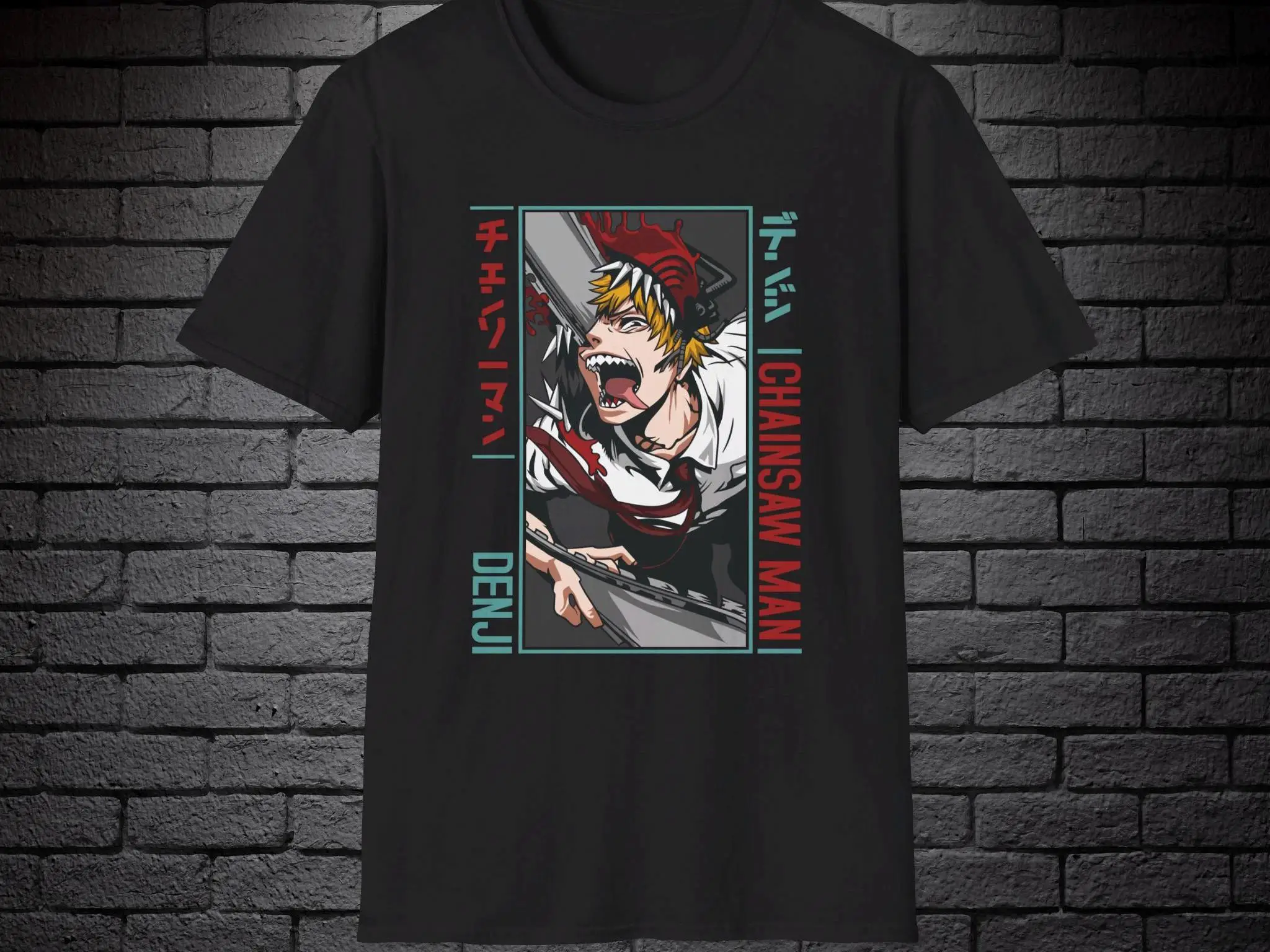 

Grunge Anime Core T-shirt — Original Anime-Inspired Graphic for True Fans!