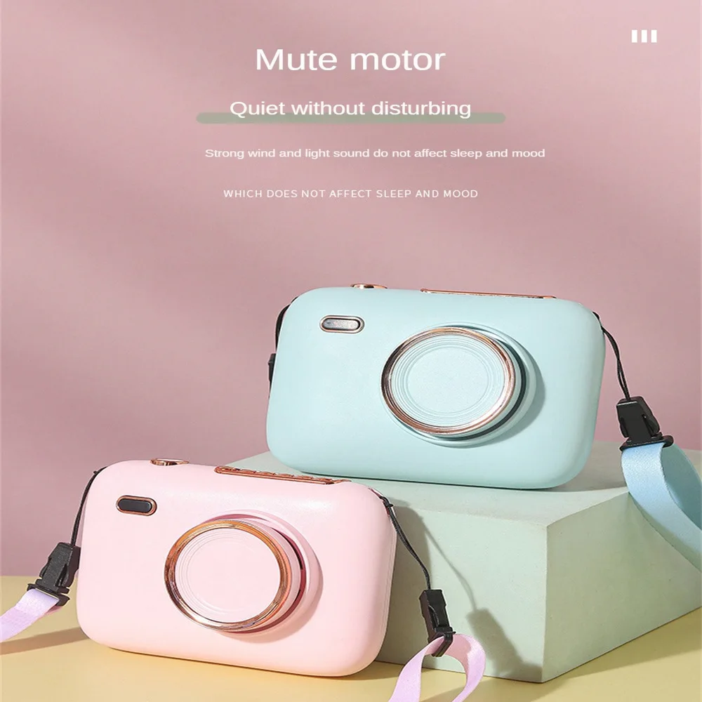 Blaneless Fan Portable Lanyard Mini Lanyard Travel Handheld Simple Fan Small Fan Usb Charging Convenient Cooling Parts