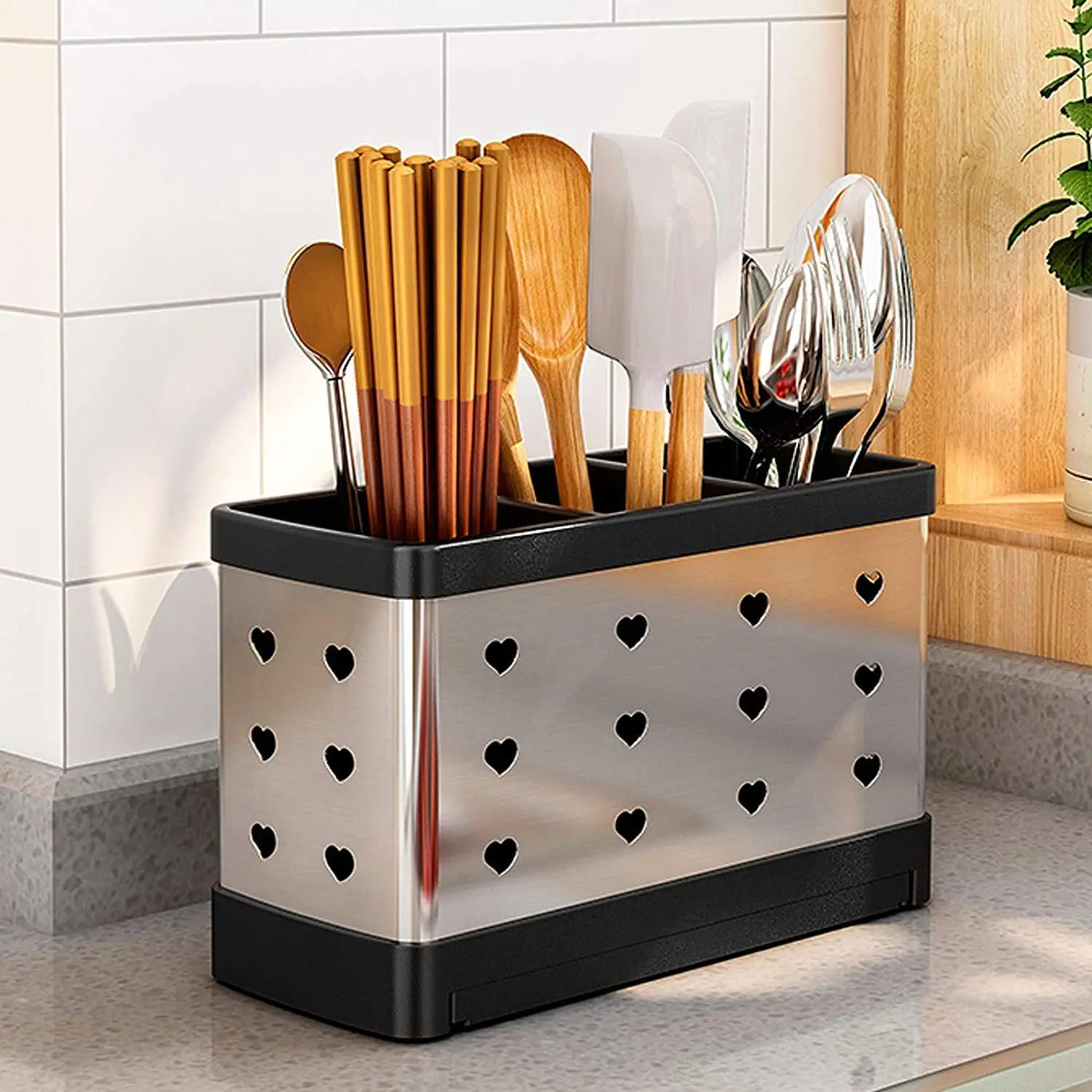 Kitchen Home Storage Shelf, Draining for Fruit, Chopsticks, Knife, Sink Holders Box, Dish Organizer, Tidy Utensils, Towel Racks