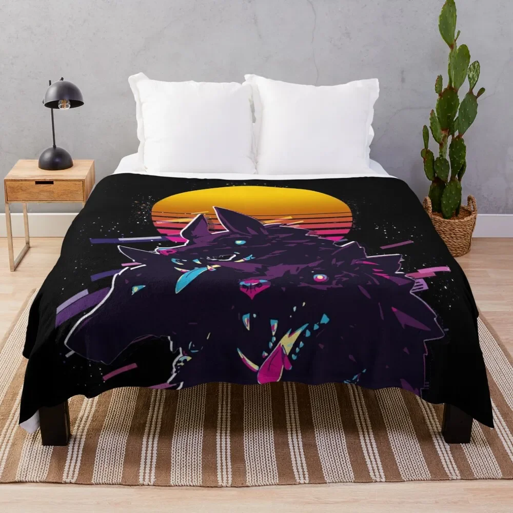 

Cerberus - Hades (80s Retro) Throw Blanket Warm Comfortable Blanket for Office Napping