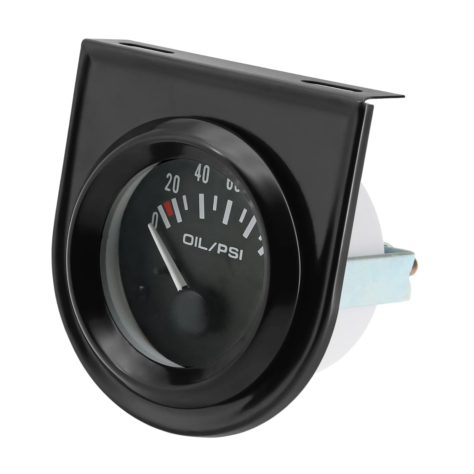 AD 52mm Oil Pressure Gauge with Oil Press Sensor 1/8NPT 100 PSI 12V Car Water Temp Oil Temperature Gauge Fuel Level Gauge Volt
