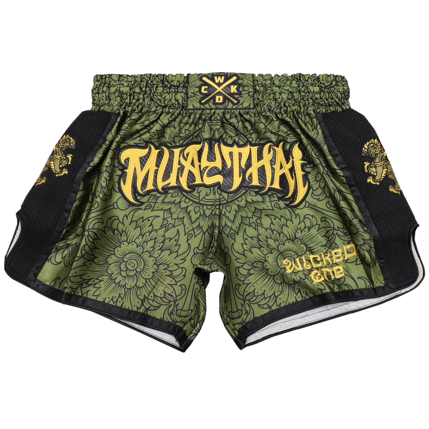 W14 match Muay Thai pants fighting shorts fitness Sanda training boxing suit sanda