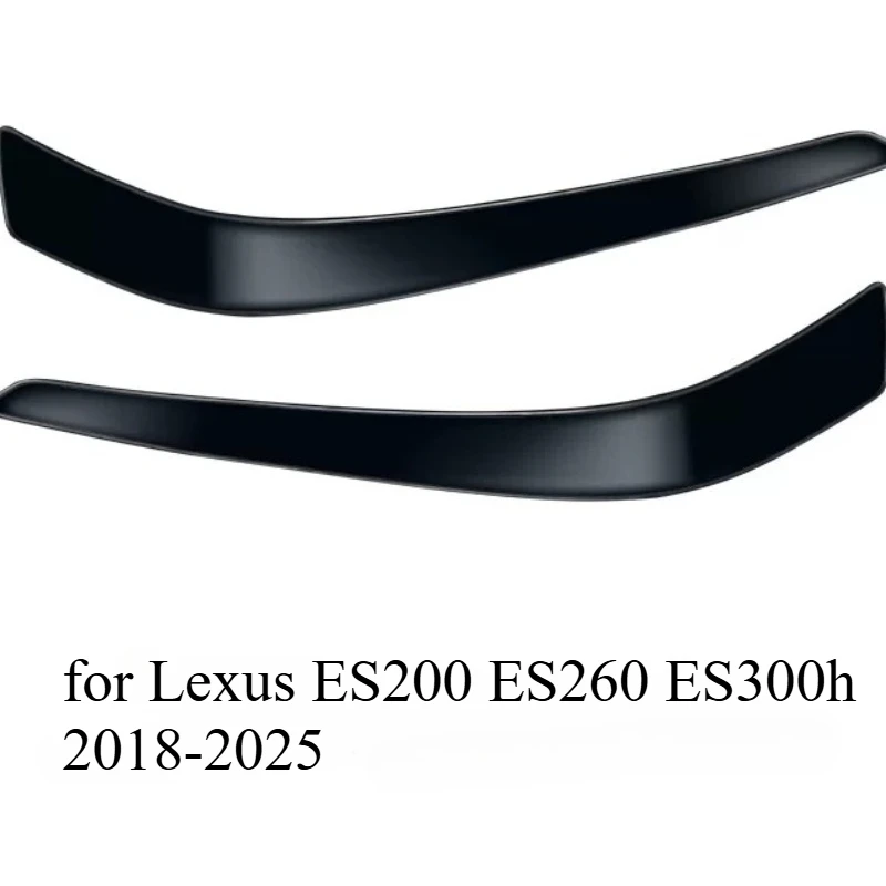 Stainless Steel Front Bumper Corner Protector Guard for Lexus ES200 ES260 ES300h 2018-2025 Anti-Scratch Anti-Collision Wrap