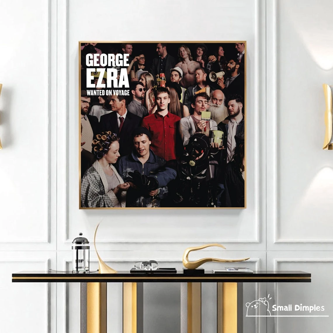 Wanted on Voyage George Ezra Music Album Poster Canvas Art Print Home Decoration Wall Painting (No Frame)
