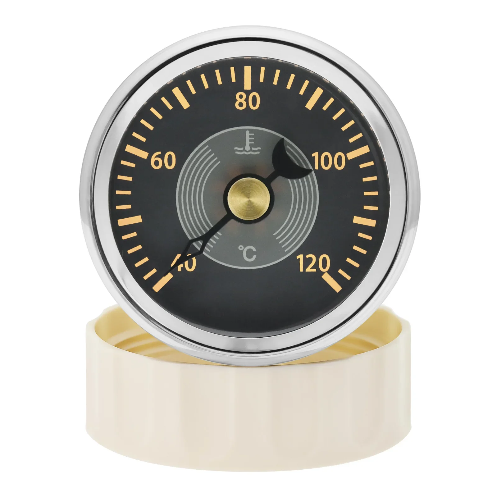 52mm Meter Fuel Level Oil Pressure Water Temperature Oil Temperature Classic Dial Classic Needle Gauge For 12V Universal Vehicle view 4