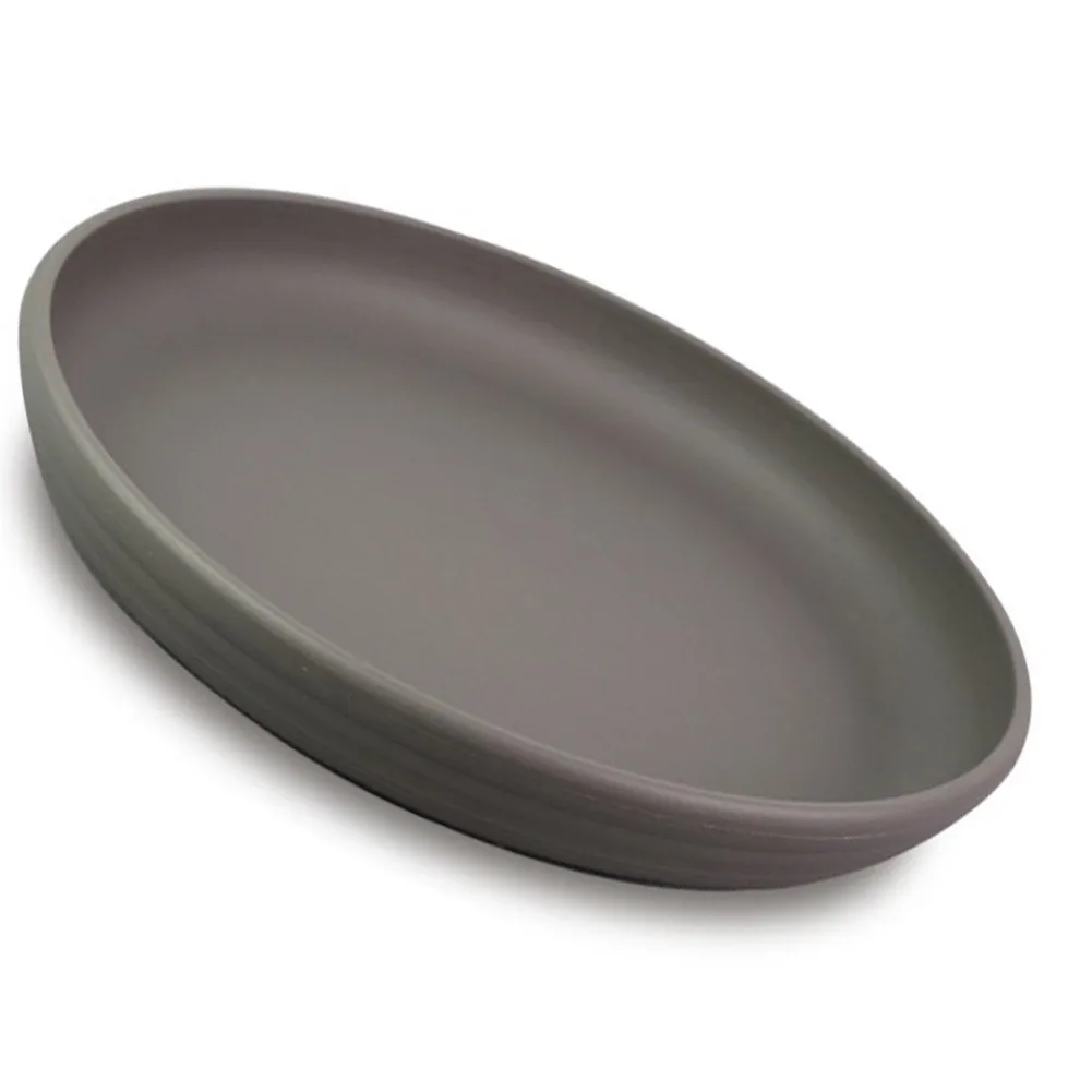 Round Succulent Plant Flower Pot Saucer Tray for Indoor Outdoor Garden Decor Use with Breathable Water Saving Design