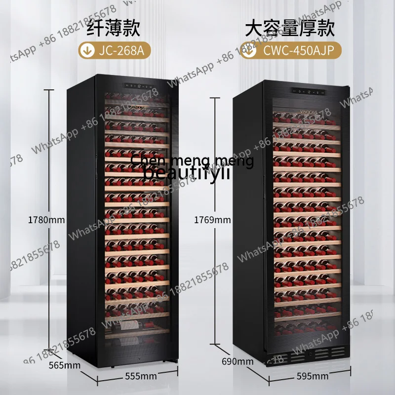 مبيعات ساخنة درجة حرارة ثابتة خزانة Baijiu خزانة الشاي النبيذ الأحمر خزانة النبيذ بدرجة حرارة ثابتة #6