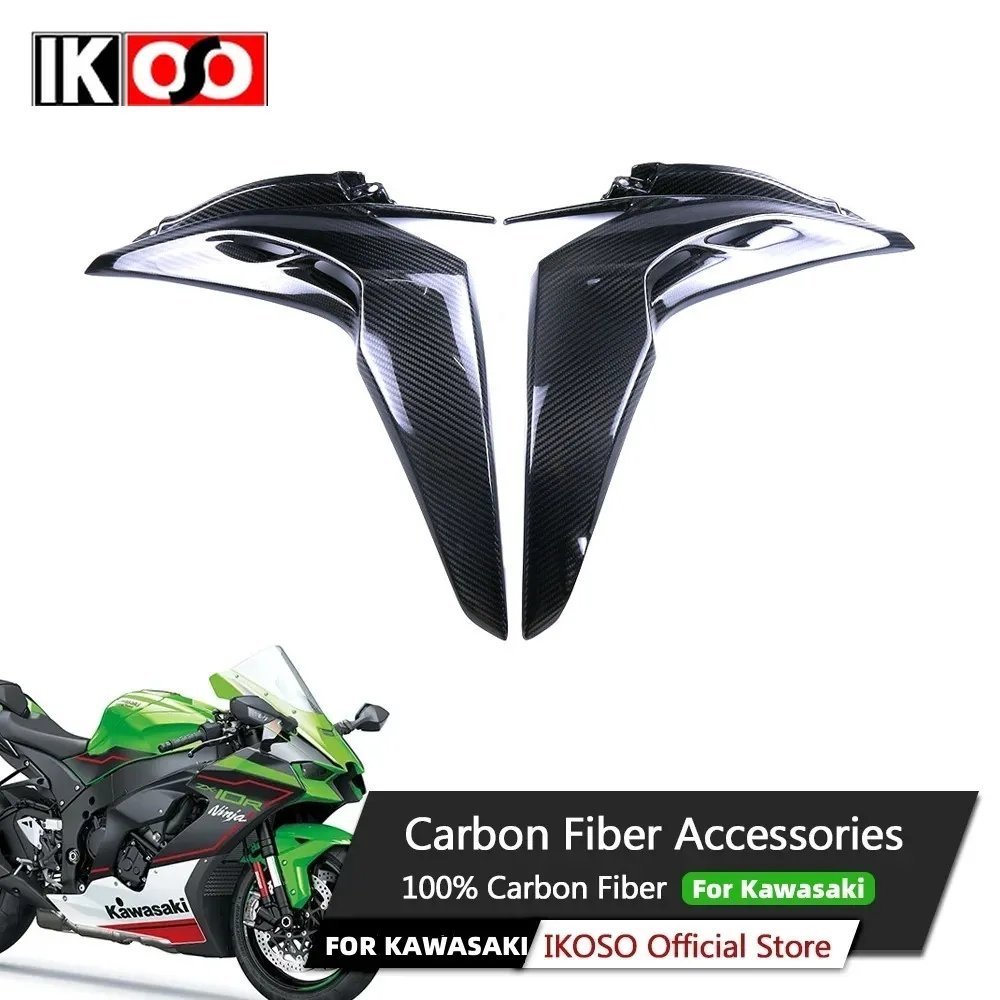 

For Kawasaki Z1000 2014+ Pure 3K Dry Carbon Fiber Body Side Panels Protective Cover Motorcycle Fairing Modification Accessories