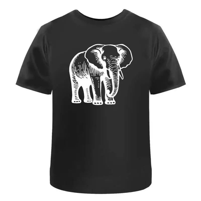 

Elephant Side Pose' Cotton T Shirt Ta043719