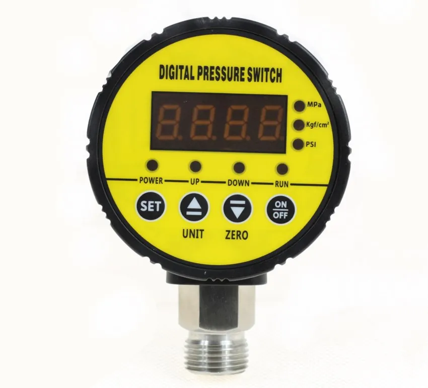 

High Quality Digital Vacuum Pressure Switch for Oil, Water, Air, G as