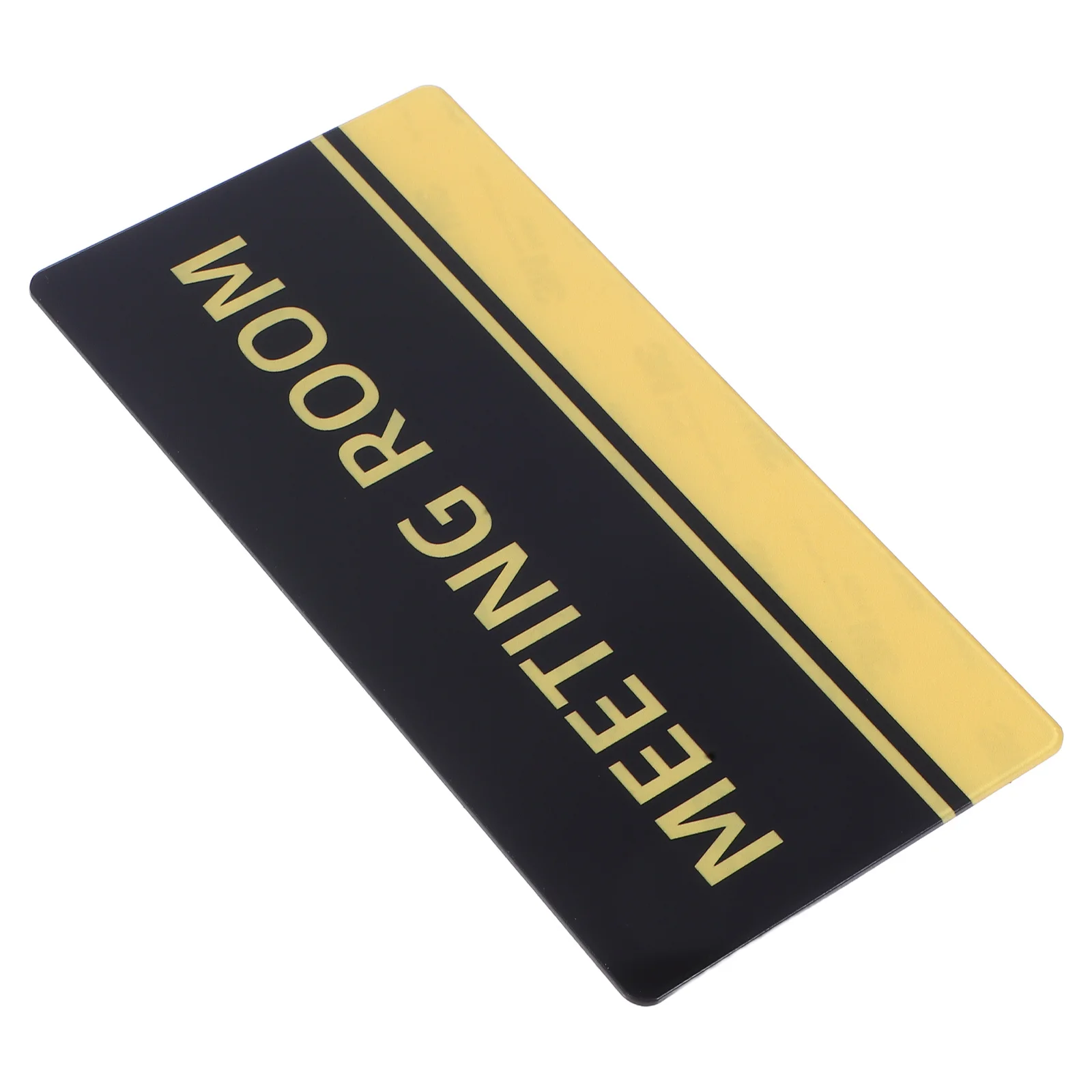 アクリル製会議室ドアサイン スタイリッシュなデザイン オフィス装飾 会議用プライバシーサイン 簡単設置 オフィス装飾