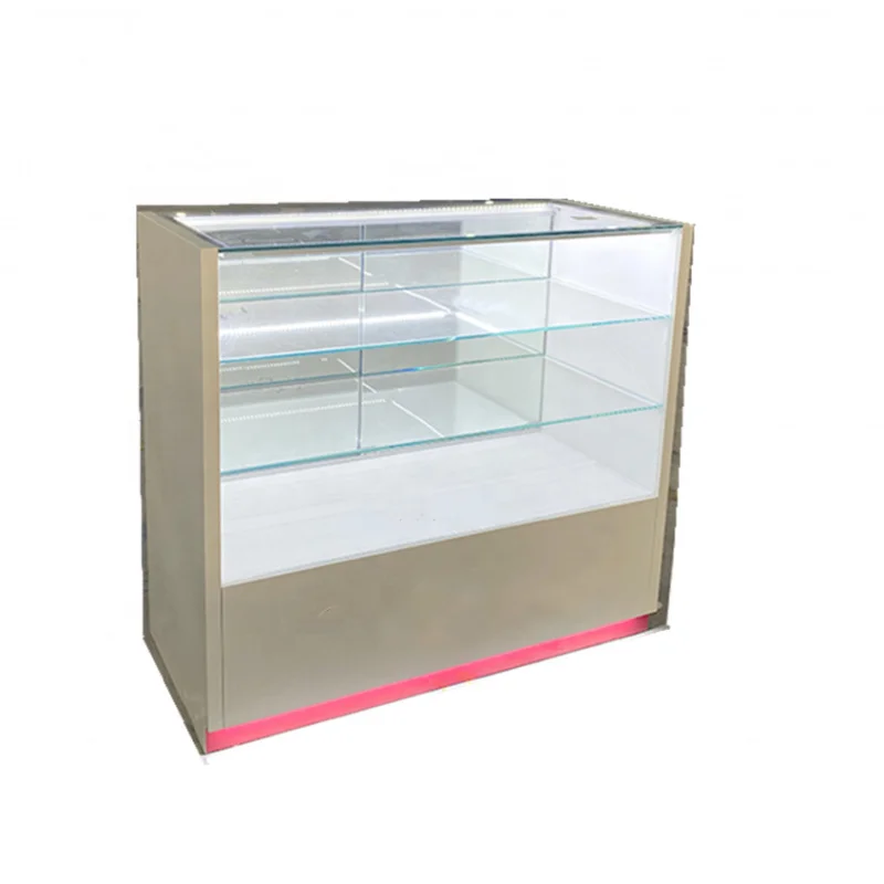 

2025customized.High Quality LED Mobile Phone Counter Smoke Shop Showcase Display Cabinet Show Retail Shop