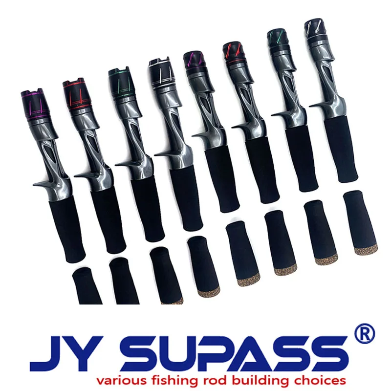 JY SUPASS YCS Pesca Rod Construção Carretel Carretel Assento, Use para DIY Peixe Rod Construção e Reparação, EVA Handle