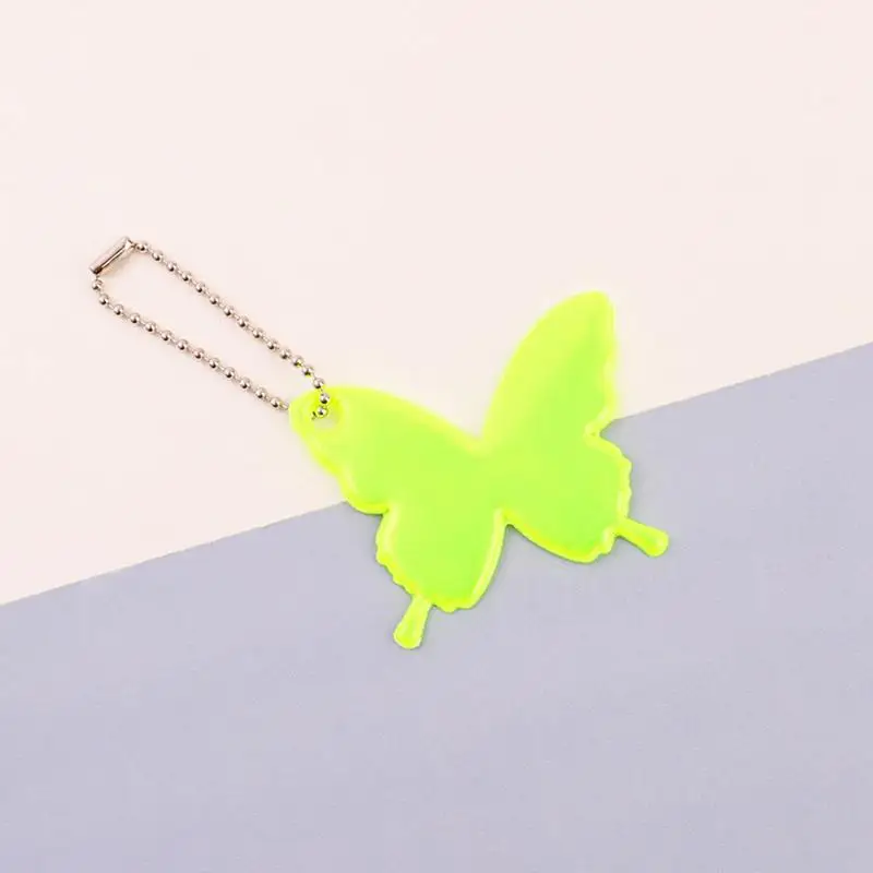 安全反射キーホルダーペンダント、安全反射板、軽量、ポータブル、ランニング、サイクリング、衣類用の屋外ツール