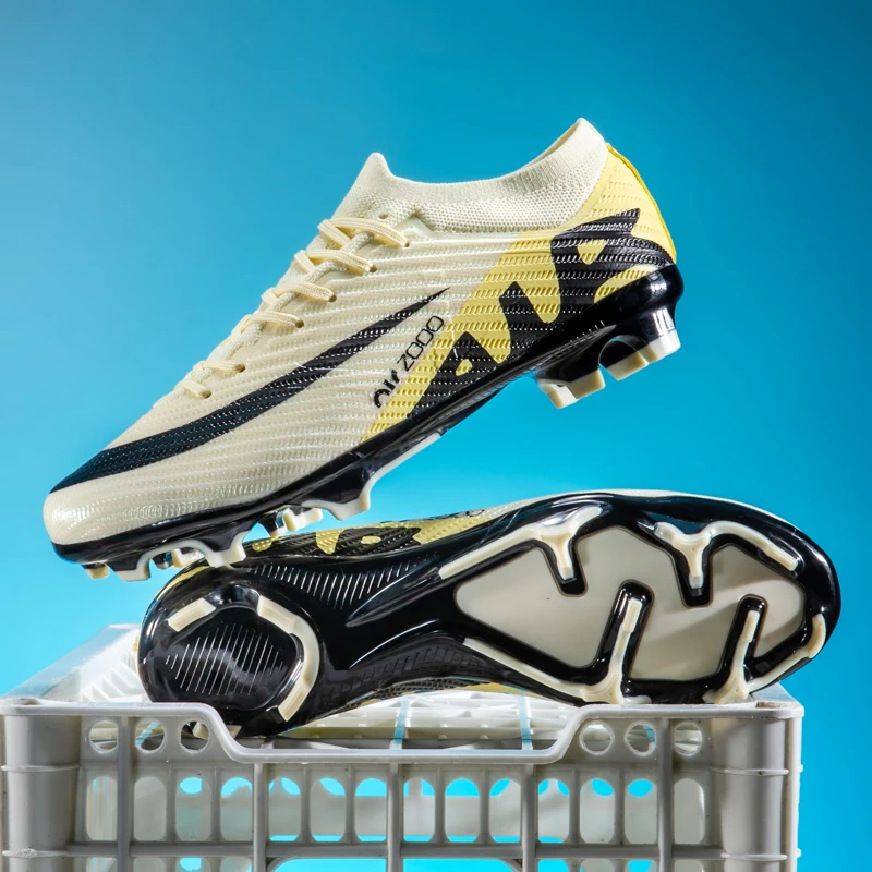 

Men Football Boots Studded Tenis Professional TF/FG Football Shoes Outdoor Society Resistant Women Soccer Shoes Unisex Cleats