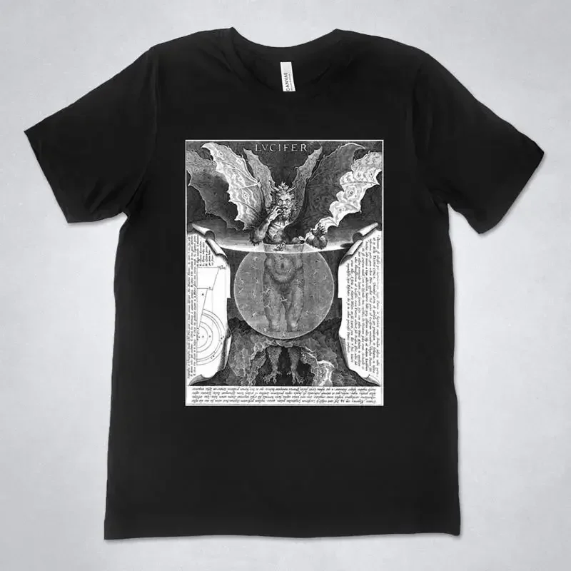 Cornelis Galle Lucifer t shirt Dante Divine Comedy Art unisexT