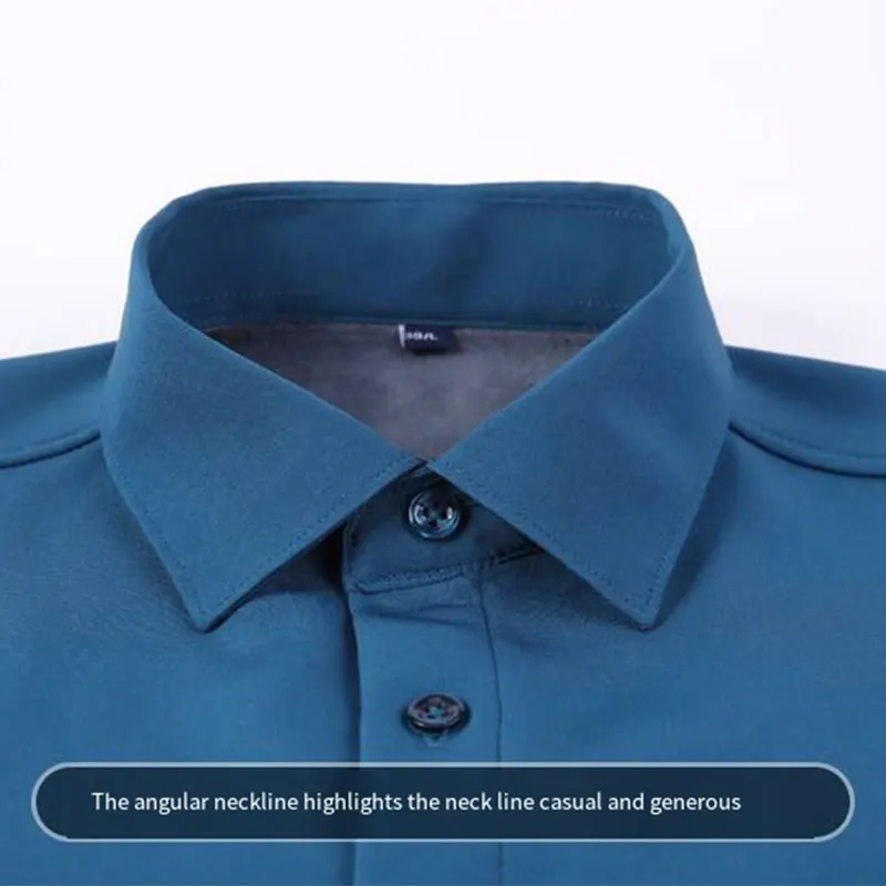 Мужская кашемировая рубашка с длинным рукавом, однотонная теплая кашемировая рубашка, Повседневная и деловая одежда, зима 2019