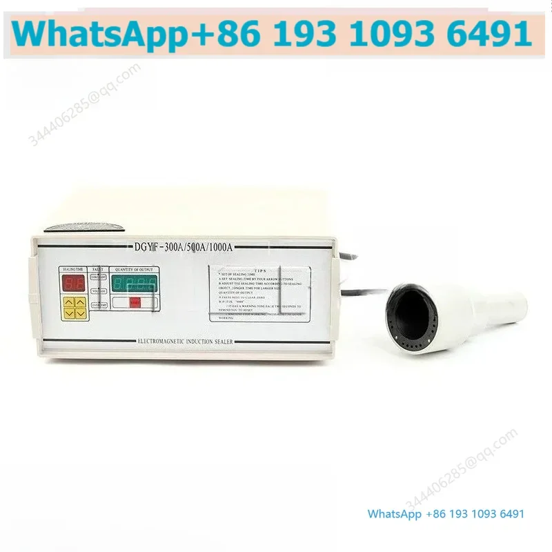 15-50mm Aluminum Foil Induction Sealer For Sharp Tip Portable High Efficiency Handle Small Sealing Machine DCGY-F300