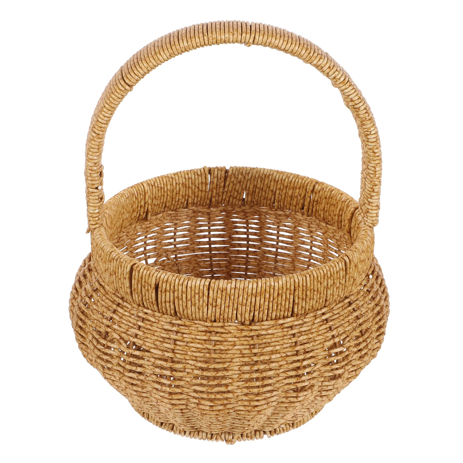 

Multi-Function Woven Egg Basket PP Material Durable Decorative Storage Basket Housewarming Gift for Interior Decor Modern