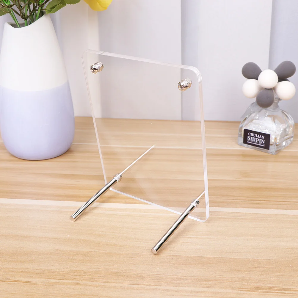 

3 Pcs Photo Frame Display Stand Protective for Certificate Wall Hanging Round Angle