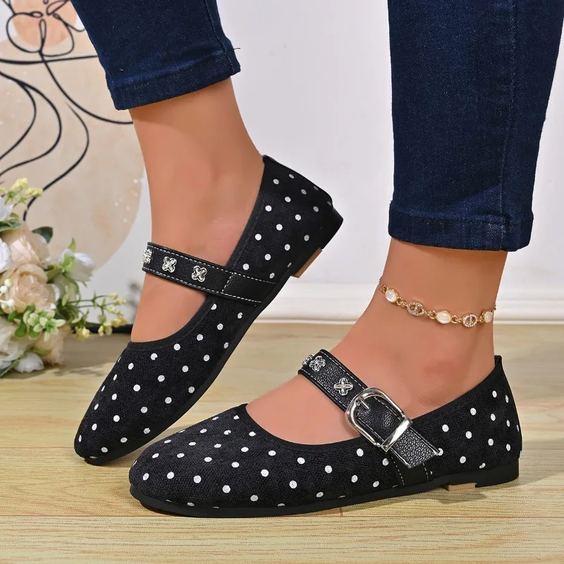 Designer Women Mary Jane Shoes Flats Sport Sneaker Buckle Loafers Shoes 2026 Autumn Trend Walking Running Shoes Ballet Zapatos