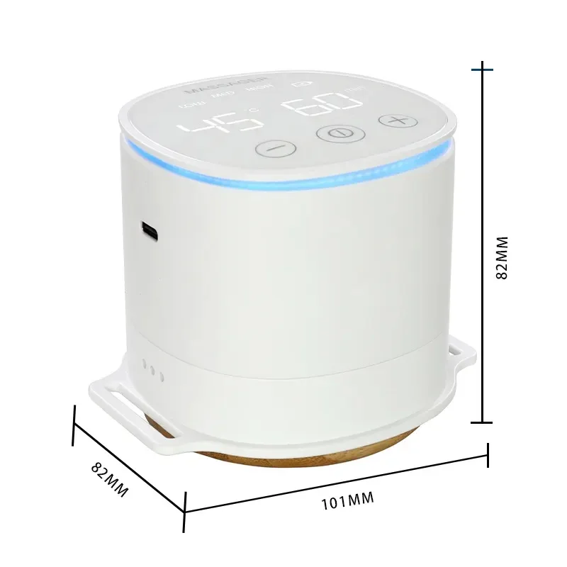 Smart moxibustion box, smokeless and odorless, intelligent temperature control, rechargeable moxibustion device