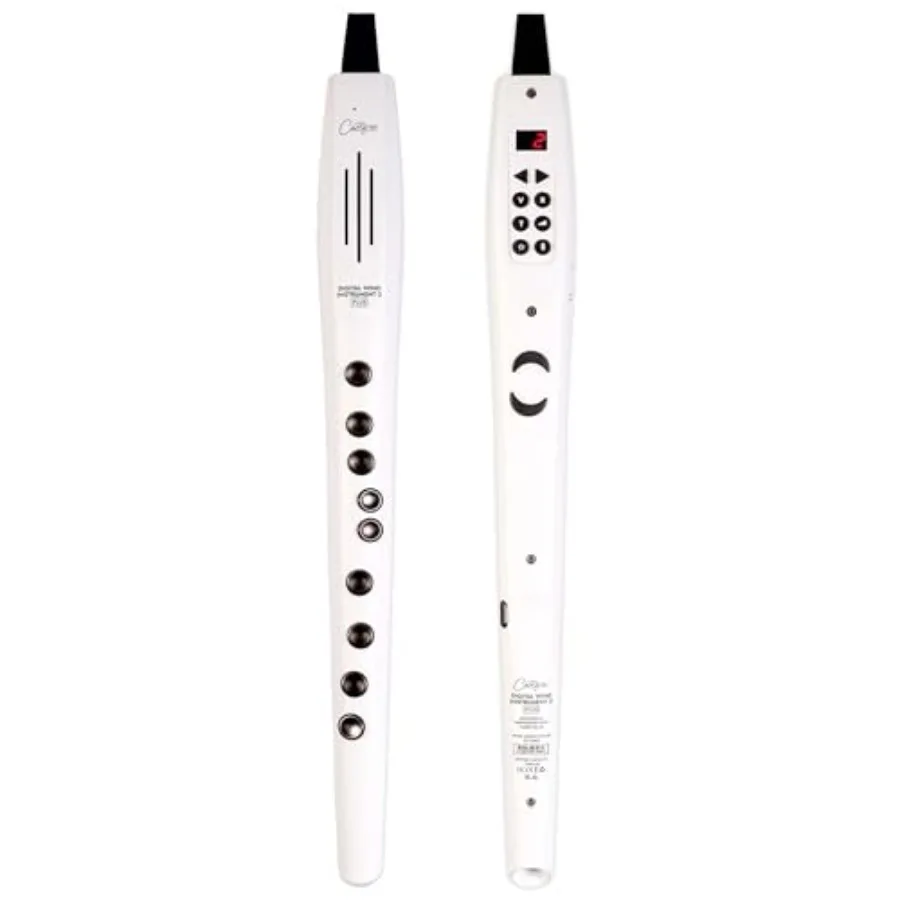 

Carry-on Digital Wind Instrument 2 Plus - Lightweight Rechargeable with 20 Instrument Voices - Built-In Speaker and MIDI Blueto