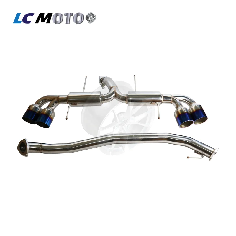 For 2009+ Nissan GT-R R35 SS304 Full Turbo Exhaust Downpipe Catback Upgrade