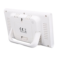 Multi-Function Wireless Indoor And Outdoor Temperature And Humidity Meter Multi Functional Electronic Clock With Digital Display