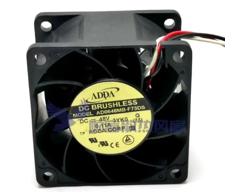 

Ltsf For ADDA AD0648MB-F73DS DC 48V 0.11A 60x60x38mm 3-Wire Server Cooling Fan