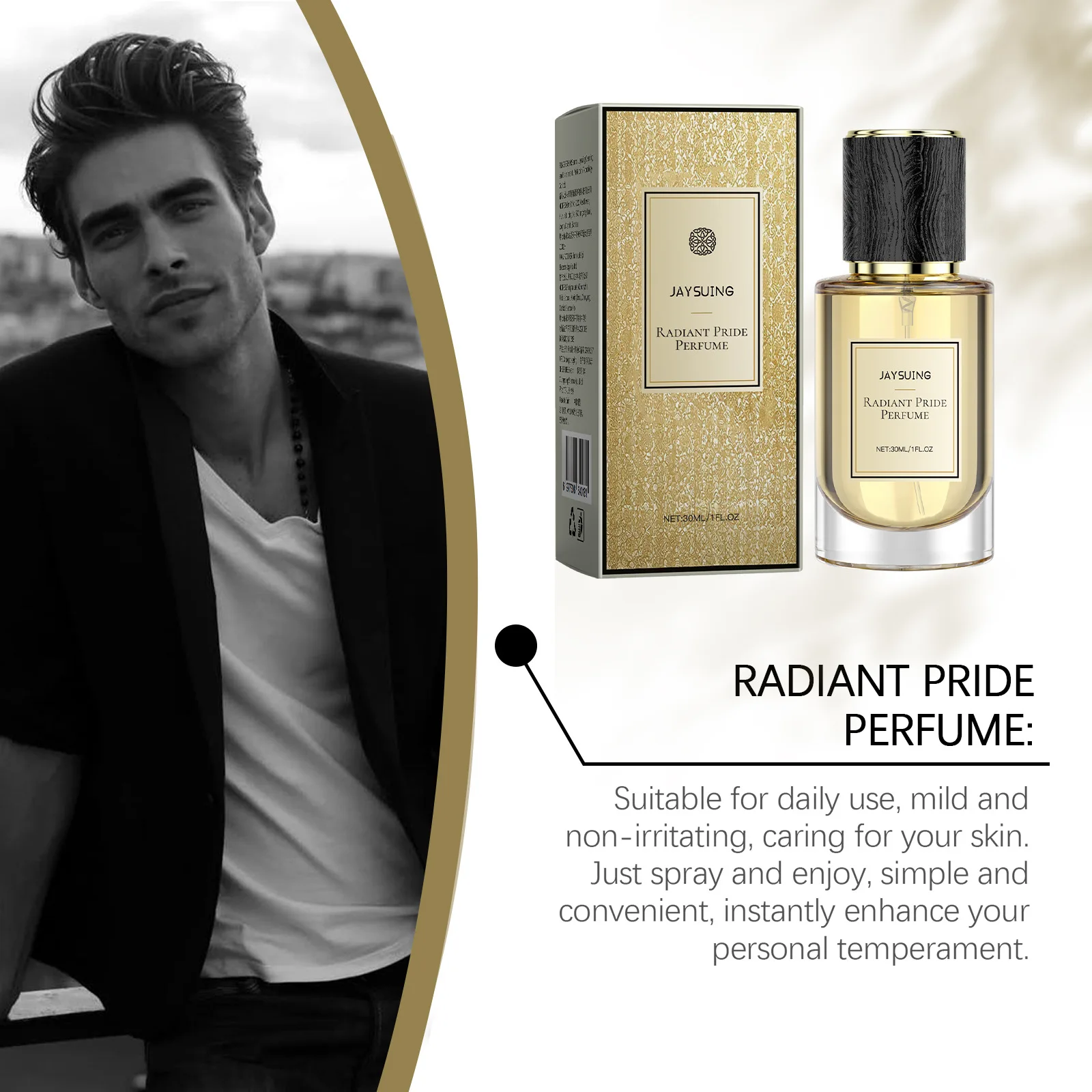 عطر فرمون للرجال عطر كولونيا عطر أصلي يدوم طويلاً يجذب النساء مثير إغراء يؤرخ يمزح عطر ساحر