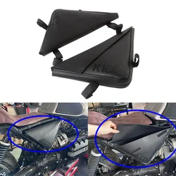 Cafe Racer Accessories Side Luggage Saddlebag Tool Bag 1pair For BMW K100 K75 Motorcycle Saddle Bag