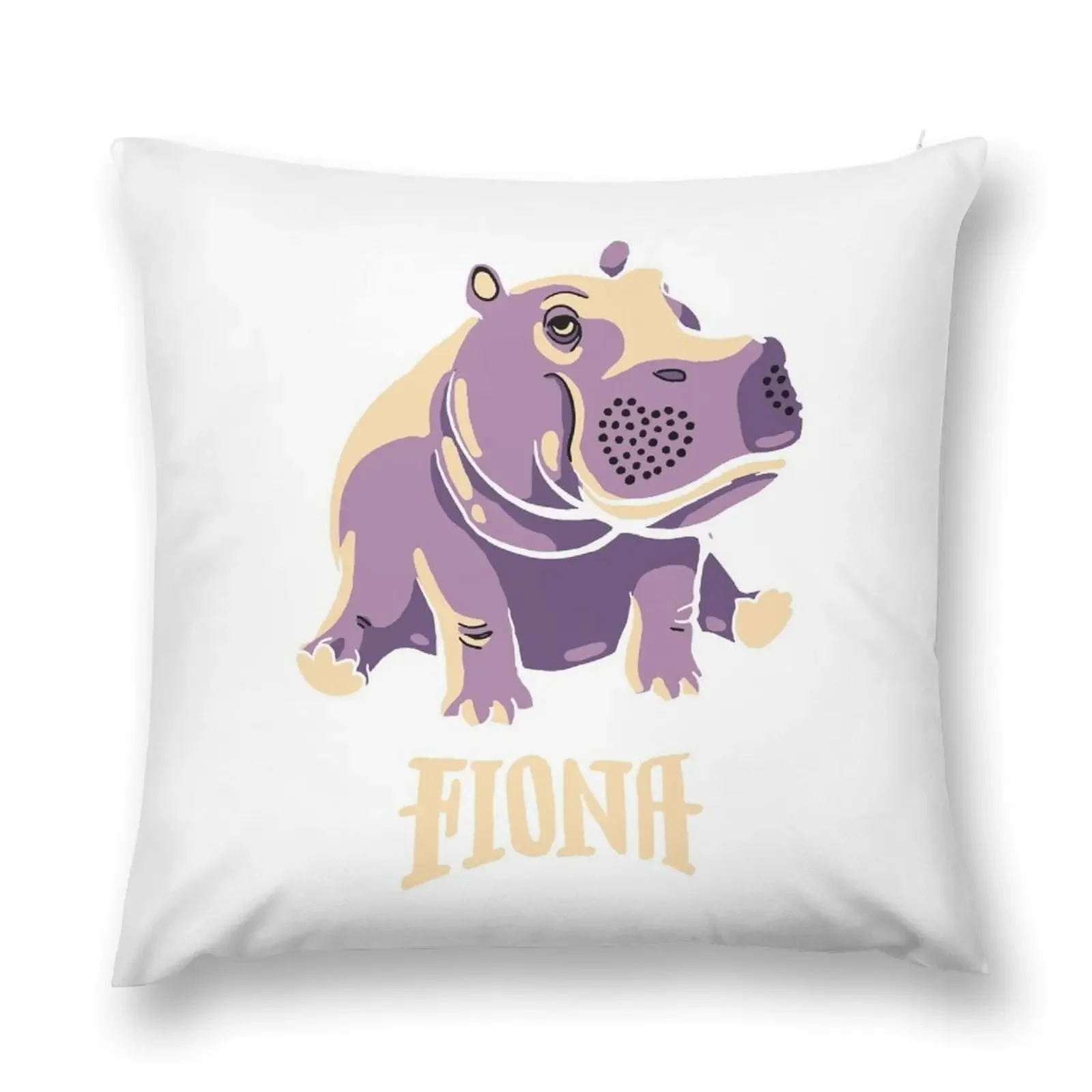 

Fiona The Hippo Shirt #TeamFiona Merch, Cute Baby Hippo Throw Pillow ornamental pillows for living room Cushions Cover pillow