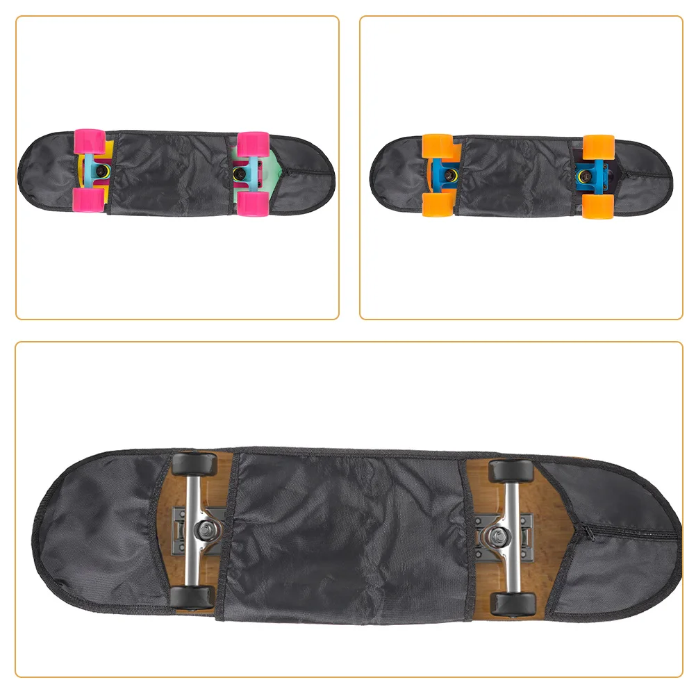 

Skateboard Bag Durable Lightweight Cloth Adjustable Shoulder Strap Practical Shoulder Bag Carrying Skateboard Sling Outdoor