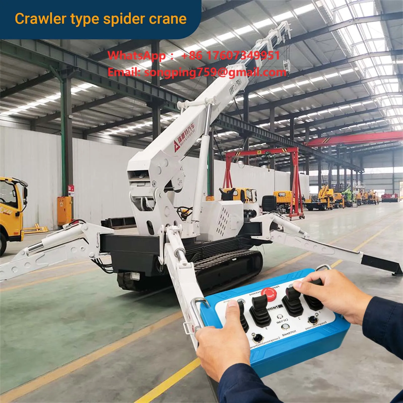Construction Machinery Hydraulic Remote Control for Marine Engineering
