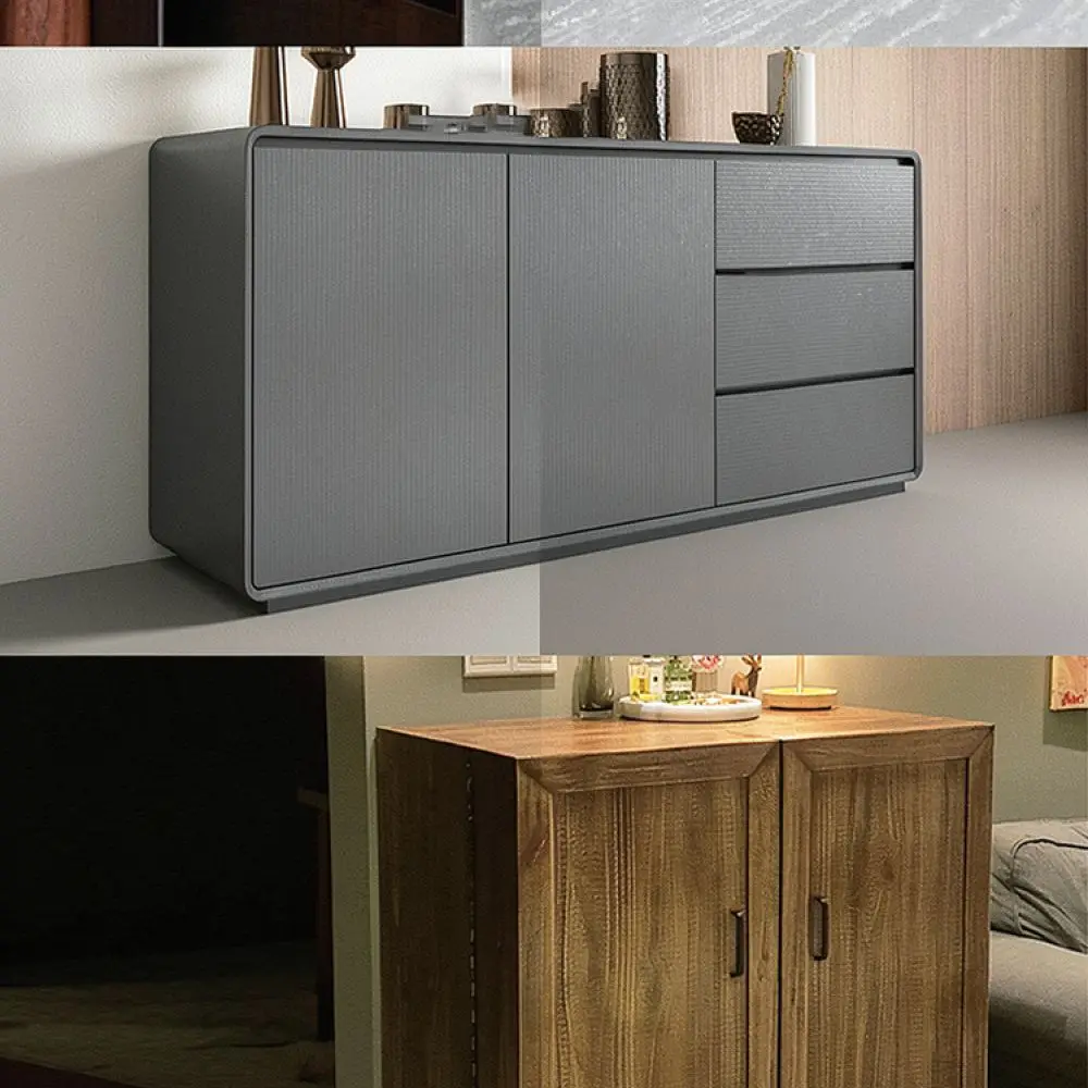 Keyless Drawer Security Lock Smart Fingerprint Password Swipe Card Access Cabinet File Desk Modern Furniture Hardware