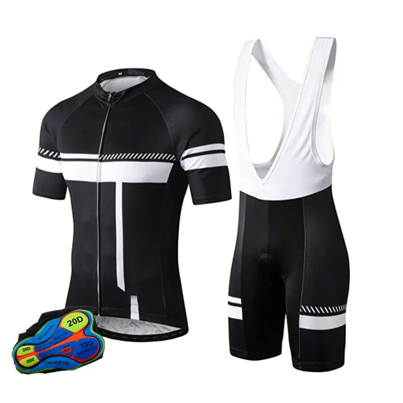 

Summer 2025 Cycling Sets Triathlon Bicycle Clothing Breathable Anti-UV Mountain Cycling Clothes Suit Cycling Jersey Suits