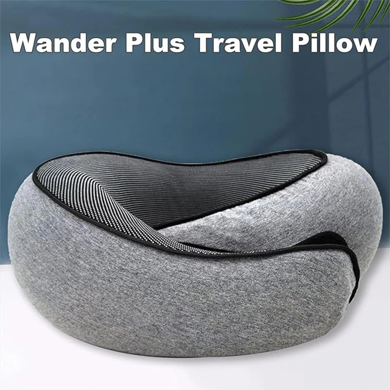 Memory Foam Neck Pillow Cervical Vertebra Travel Portable Noon Break Aircraft U Type Of Pillow Sleep Airplanes Office