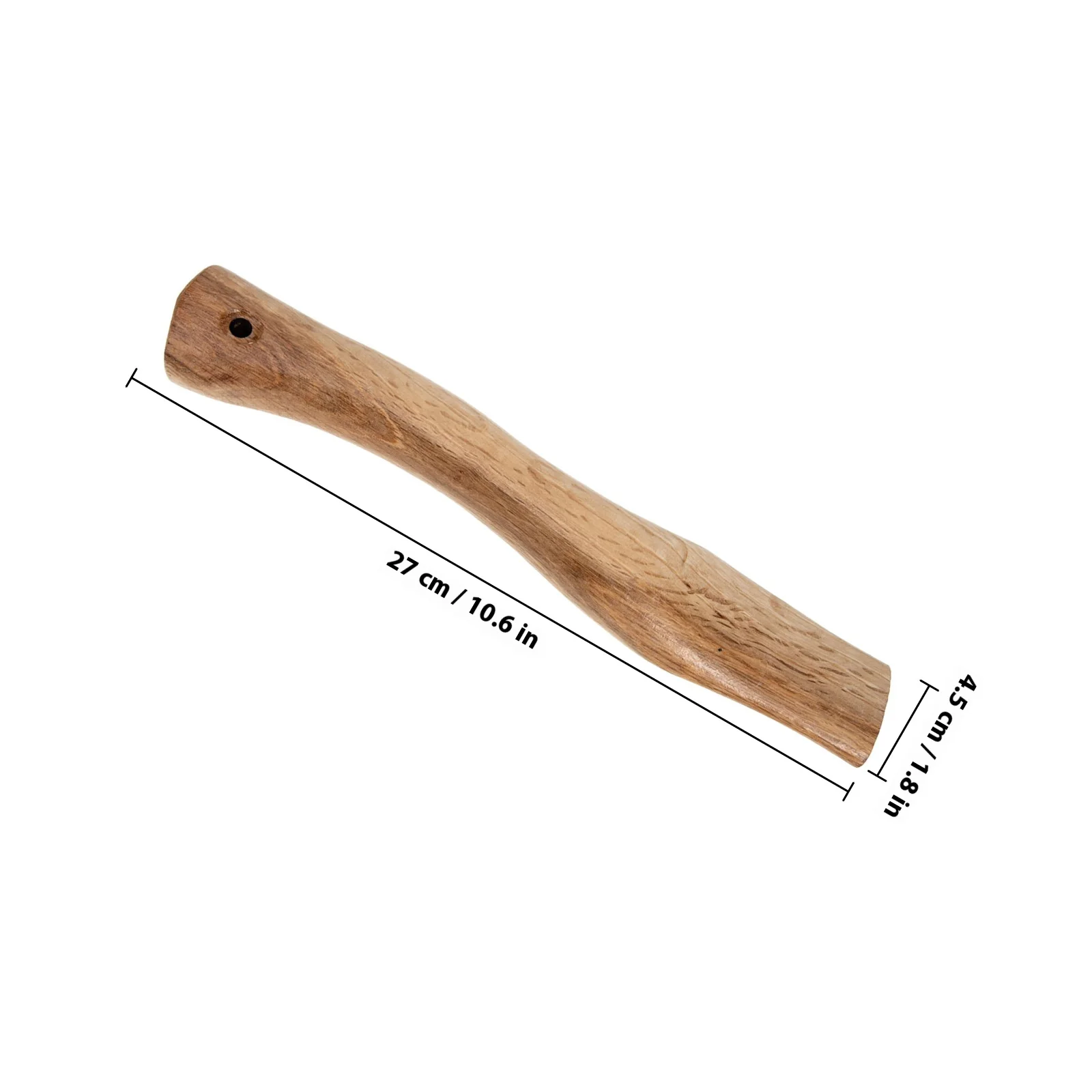 استبدال الفأس الخشبي شديد التحمل مناسب لمحور متعددة يستخدم مقبض الفأس المناسب مقبض الخشب أداة يدوية #2