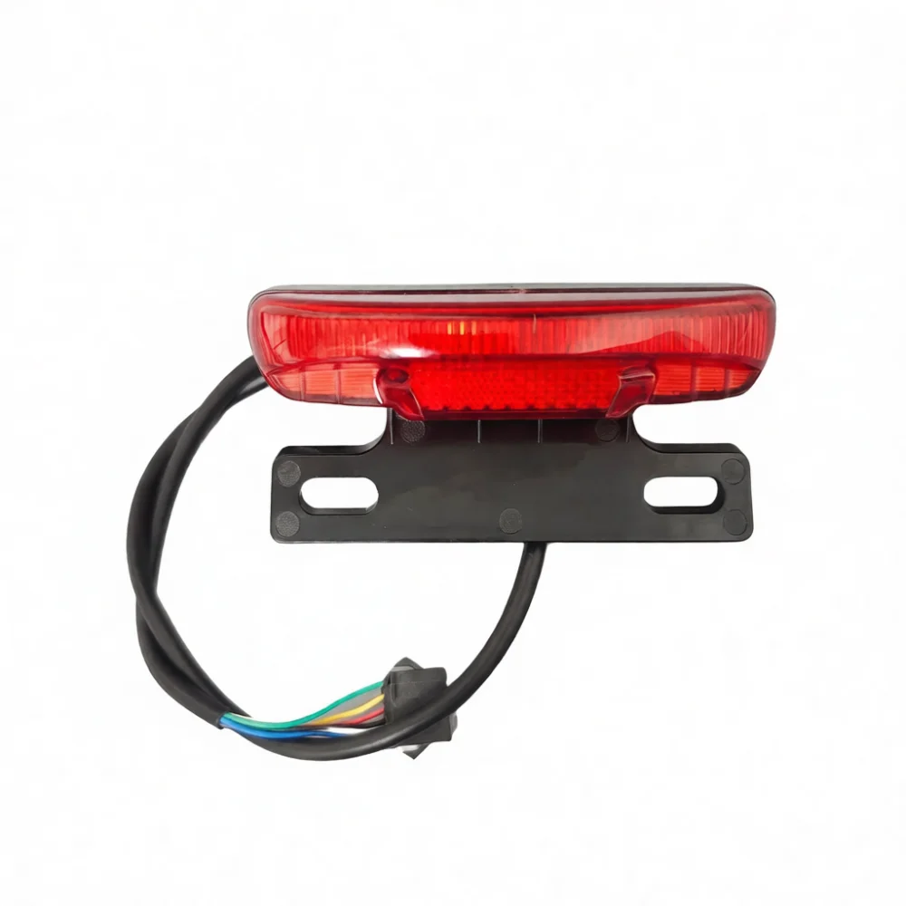 48V Heavy Duty Scooter Tail Light Brake Turn Signal Red LED Indicator Lamp Lighting System Replacement Warning Accessory