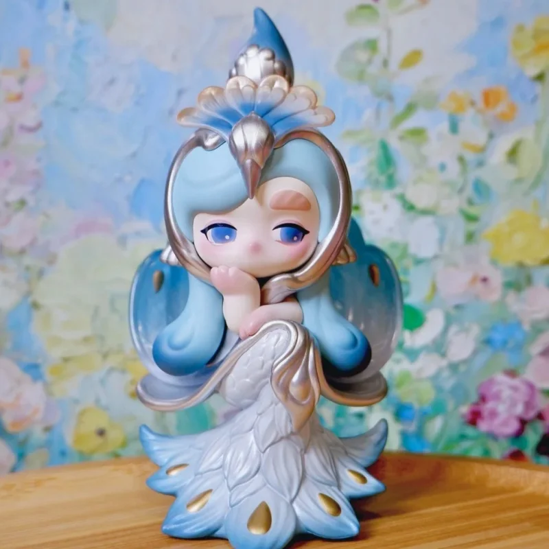 POPMART Chaka Blind Box Luminous Reverie Series Flower-Shaped Figure  Ornament Exquisite Figurines Handmade Toy Desktop Gift