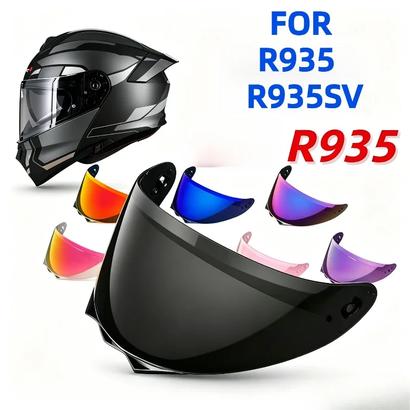 FOR RYMIC R935SV Helme Visor Anti-Scratch Clear Vision Sunscreen Inner Coating Replacement Lens Helmet Accessory