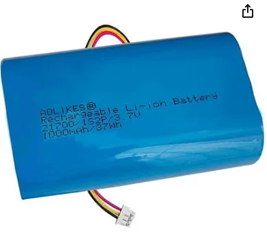 buy more will cheap 2-Pack 21700 Lithium-ion Rechargeable Battery 10000mAh 3.7V RC Model Power High Discharge Rate Full Capacity