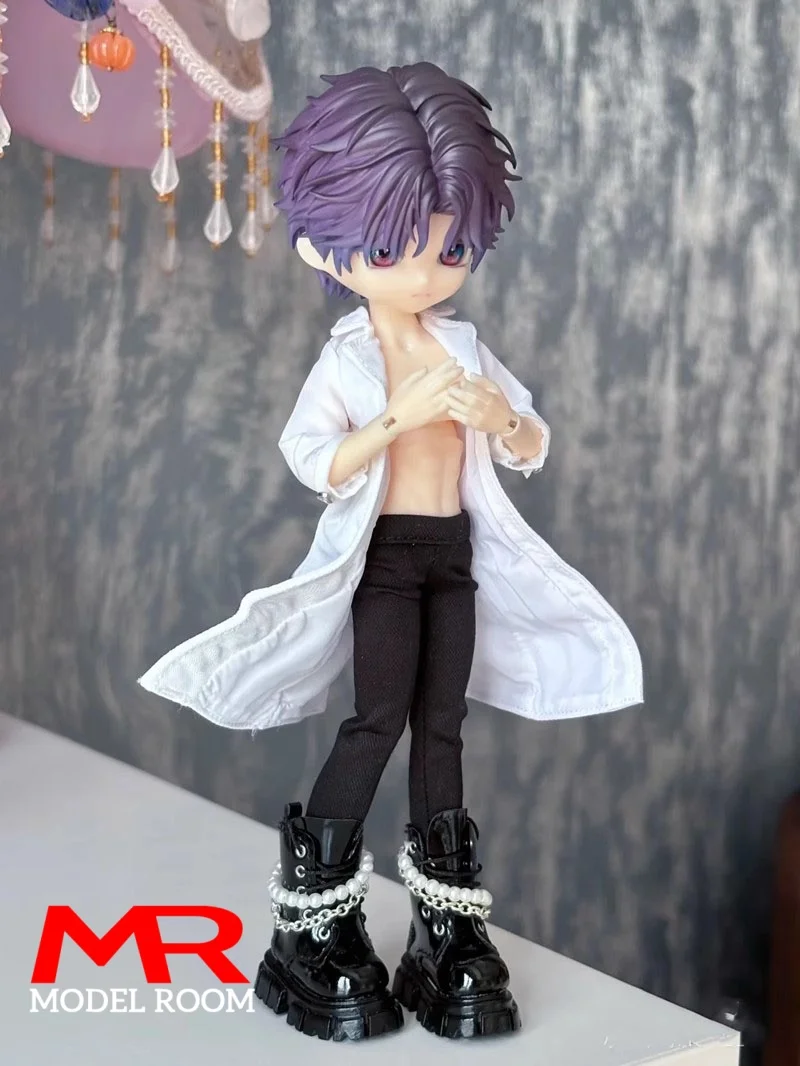 Asi 3.0 Muscle BJD Joint Beweglicher Körper im Maßstab 1:12, 14 cm bewegliche Anime-Actionfigur, superflexibler Körper für OB11-Kopfskulpturen