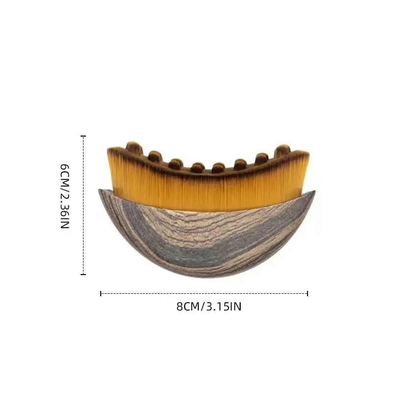 Facial Contouring Lymphatic Drainage Dry Brushing Tool for Jawline Sculpting Facial Massager Party Stage Makeup Skin Care view 5