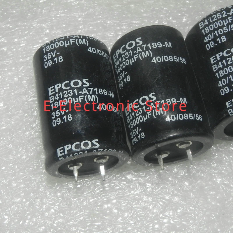 1PCS/LOT 35V 18000UF  Bull Horn Filtering Electrolytic Capacitor B41231A7189M B41252A7189M